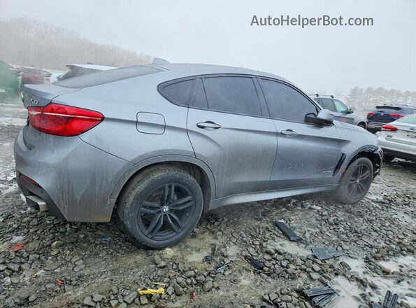 5UXKU6C53K0Z67081 2019 BMW X6 Gray Trasero derecho