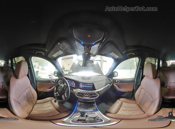 5UXTA6C01P9P30674 2023 BMW X5 Black 360 interior view