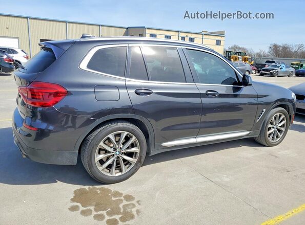 5UXTR7C51KLE94164 2019 BMW X3 Black 