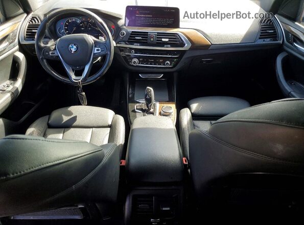 5UXTR7C51KLE94164 2019 BMW X3 Black 