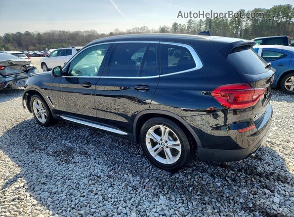 5UXTR7C51KLF31942 2019 BMW X3 Black უკანა მარცხენა