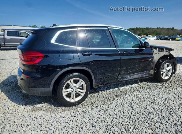 5UXTR7C51KLF31942 2019 BMW X3 Black უკანა მარჯვენა