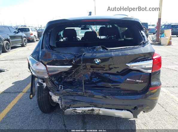5UXTR7C53KLF32882 2019 BMW X3 Black 