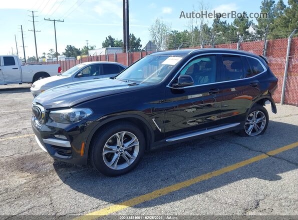 5UXTR7C53KLF32882 2019 BMW X3 Black 