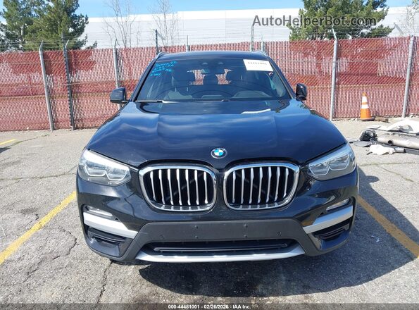 5UXTR7C53KLF32882 2019 BMW X3 Black 