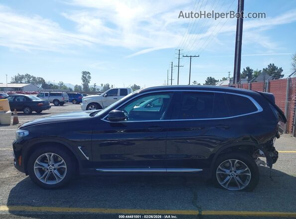 5UXTR7C53KLF32882 2019 BMW X3 Black 