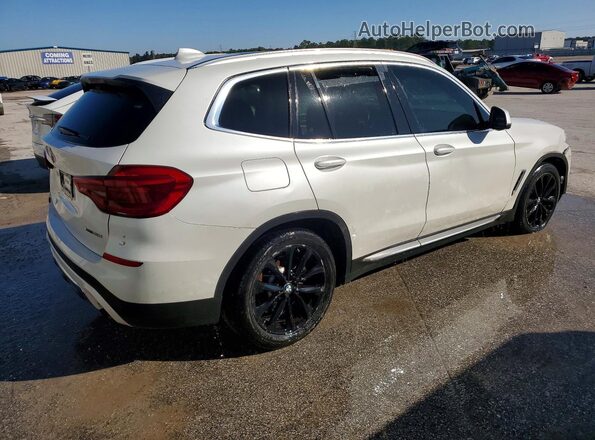 5UXTR7C54KLF29098 2019 BMW X3 Белый Задняя правая четверть