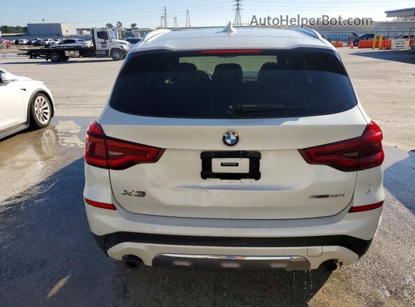 5UXTR7C54KLF29098 2019 BMW X3 Белый Вид сзади