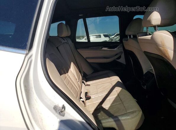 5UXTR7C54KLF29098 2019 BMW X3 Белый Вид задней части салона