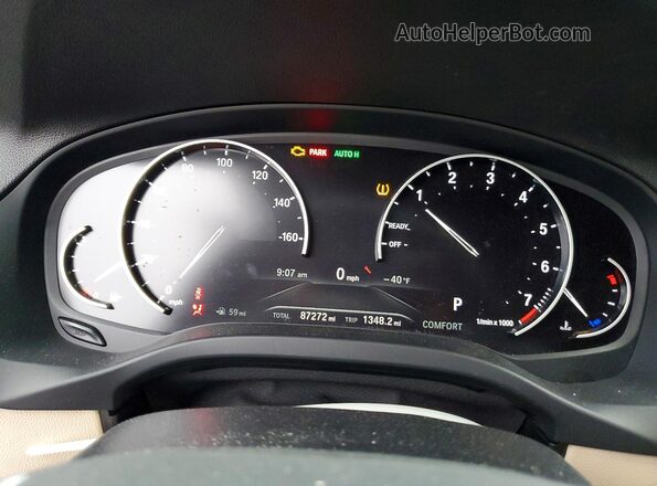 5UXTR7C56KLR52178 2019 BMW X3 Серебряный 