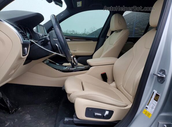 5UXTR7C56KLR52178 2019 BMW X3 Серебряный 