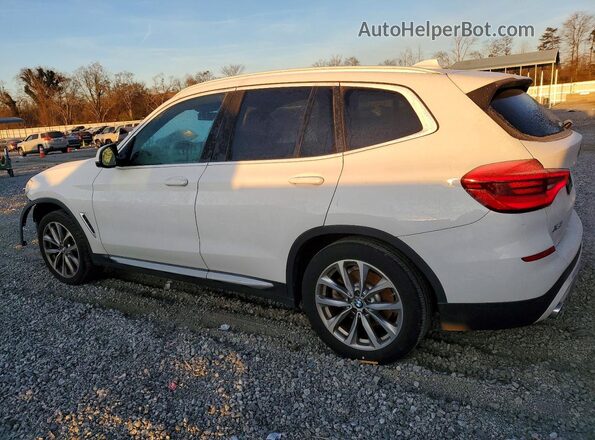 5UXTR7C57KLF30195 2019 BMW X3 White 