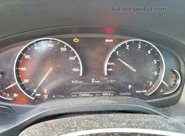 5UXTR7C57KLF30195 2019 BMW X3 White 