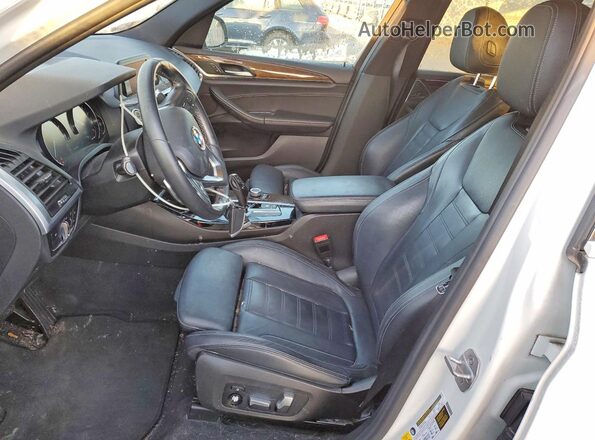 5UXTR7C57KLF30195 2019 BMW X3 White 