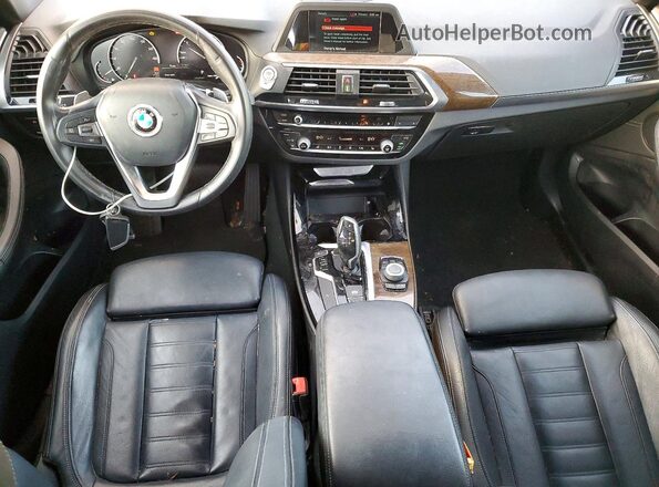 5UXTR7C57KLF30195 2019 BMW X3 White 