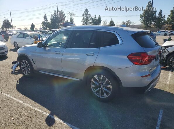 5UXTR7C5XKLF26464 2019 BMW X3 Silver Tył lewy