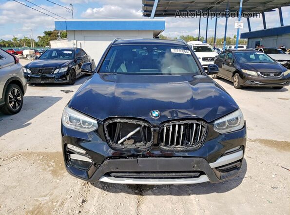 5UXTR7C5XKLR44553 2019 BMW X3 Black 