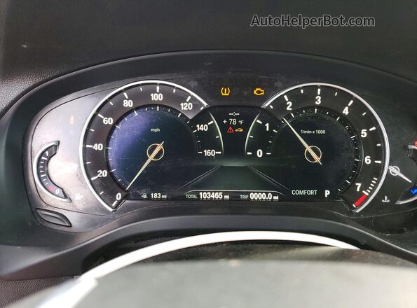 5UXTR7C5XKLR44553 2019 BMW X3 Black 
