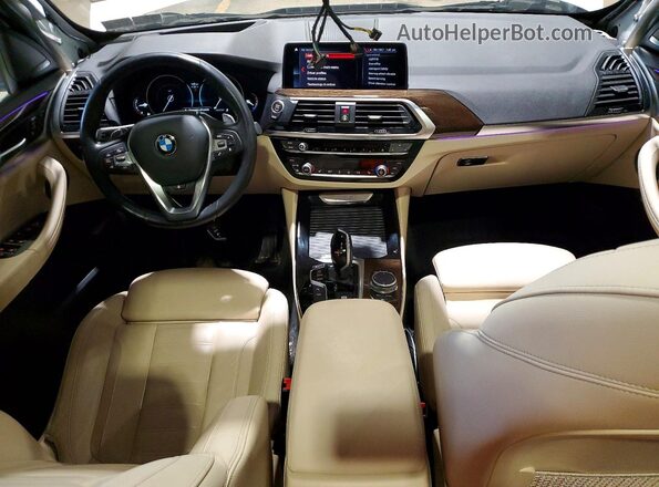 5UXTR9C50KLP96537 2019 BMW X3 White 