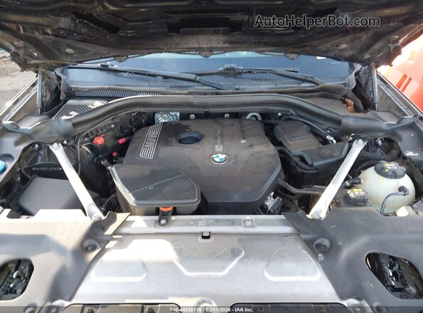 5UXTR9C51JLC79426 2018 BMW X3 Black Вид ззаду