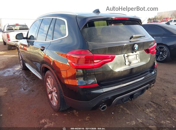 5UXTR9C51JLC79426 2018 BMW X3 Black Задня ліва чверть