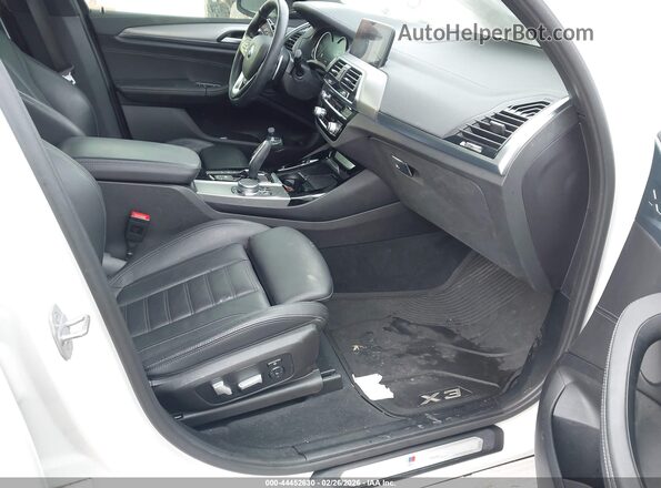 5UXTR9C52KLP94823 2019 BMW X3 White 