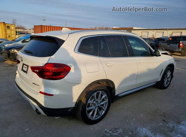 5UXTR9C55KLP96744 2019 BMW X3 White 