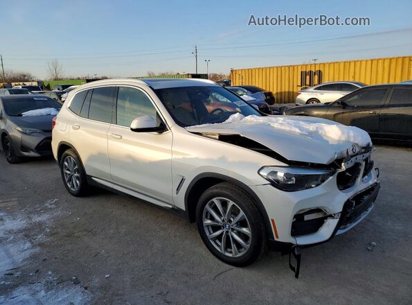 5UXTR9C55KLP96744 2019 BMW X3 White 
