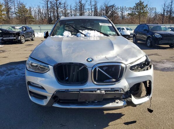 5UXTR9C59KLR09370 2019 BMW X3 Silver 