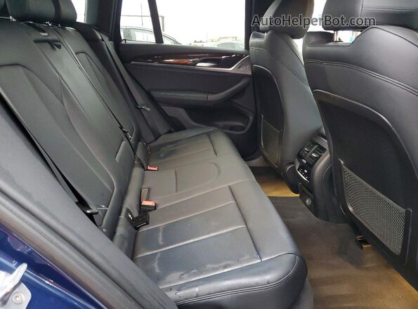 5UXTR9C5XKLR09975 2019 BMW X3 Синий 