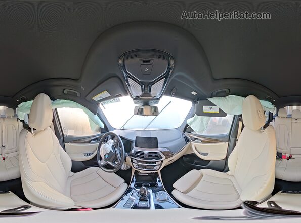 5UXTS1C00M9E14794 2021 BMW X3 Белый 