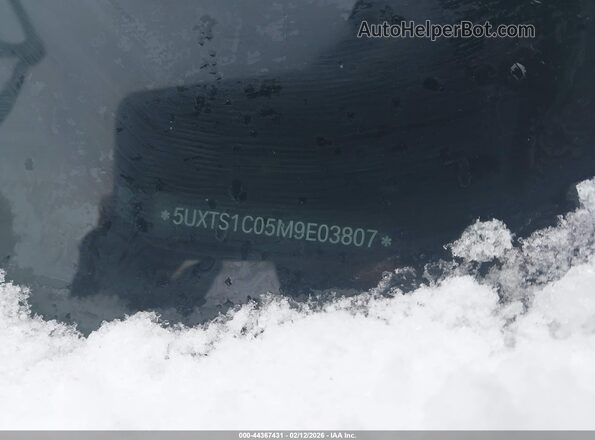 5UXTS1C05M9E03807 2021 BMW X3 Gray ძრავის განყოფილების ხედი