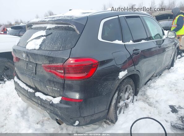 5UXTS1C05M9E03807 2021 BMW X3 Gray უკანა მარჯვენა