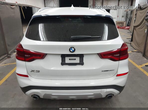 5UXTY3C00M9E39494 2021 BMW X3 White 