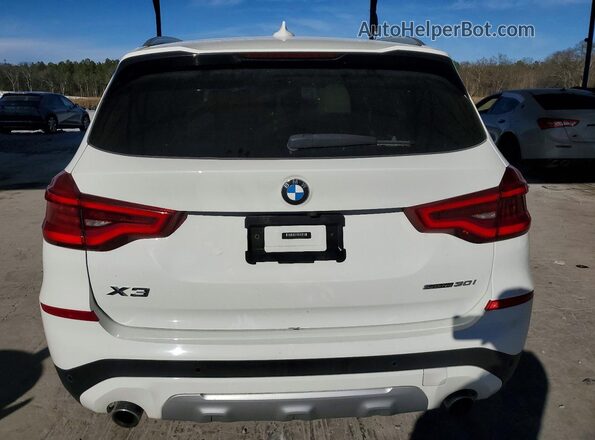 5UXTY3C07M9F12540 2021 BMW X3 Белый 
