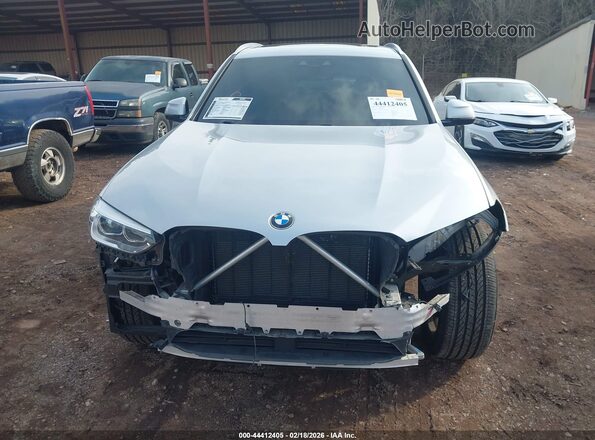 5UXTY3C08M9F31081 2021 BMW X3 Silver Вид спереду