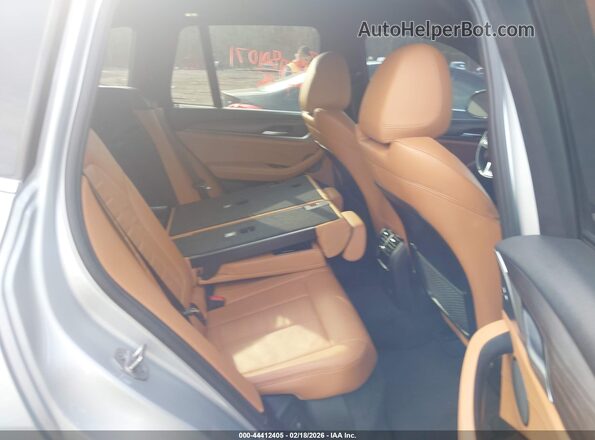 5UXTY3C08M9F31081 2021 BMW X3 Silver Вид наклейки з VIN-кодом