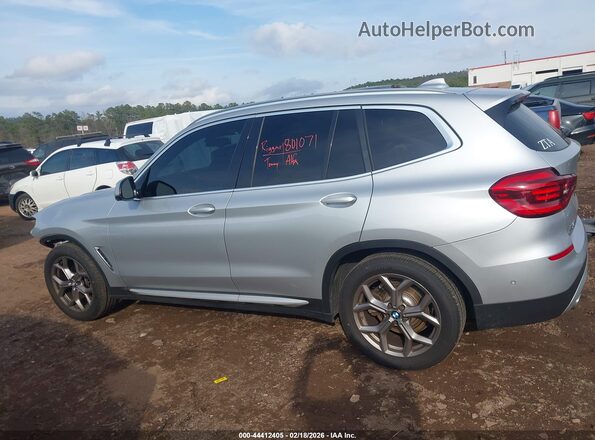 5UXTY3C08M9F31081 2021 BMW X3 Silver Панорамний вид салону 360°