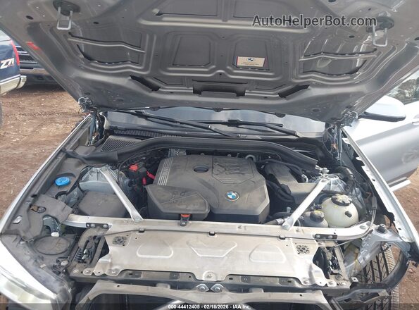 5UXTY3C08M9F31081 2021 BMW X3 Silver Вид ззаду