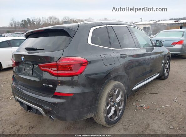 5UXTY5C00M9G76160 2021 BMW X3 Navy 