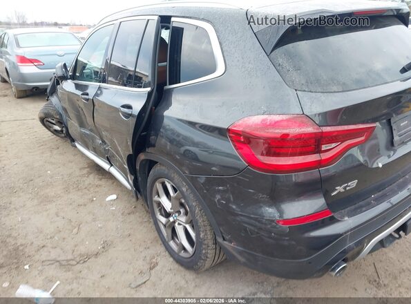 5UXTY5C00M9G76160 2021 BMW X3 Navy 