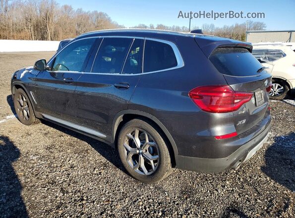 5UXTY5C01M9E85511 2021 BMW X3 Gray 