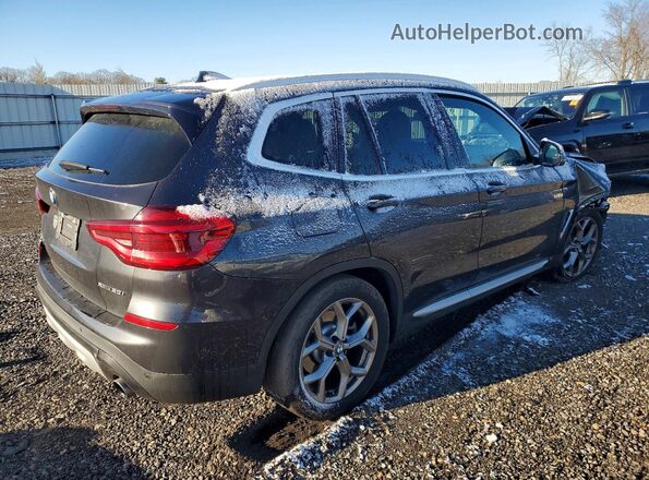5UXTY5C01M9E85511 2021 BMW X3 Gray 