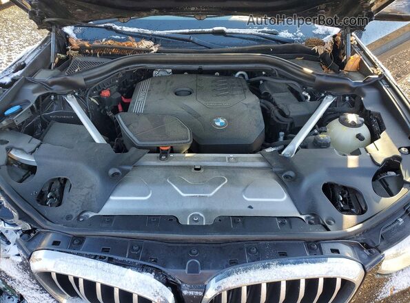 5UXTY5C01M9E85511 2021 BMW X3 Gray 