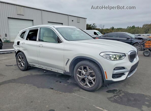 5UXTY5C02M9D85420 2021 BMW X3 Белый 