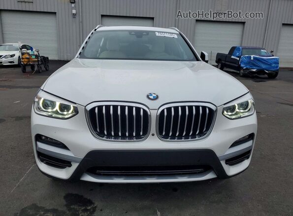 5UXTY5C02M9D85420 2021 BMW X3 Белый 