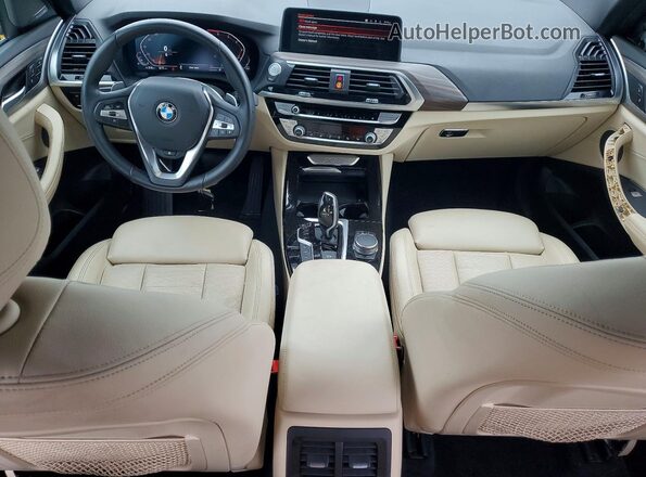 5UXTY5C02M9D85420 2021 BMW X3 Белый 