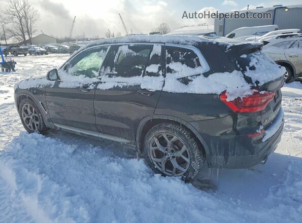 5UXTY5C05M9D90756 2021 BMW X3 Black 