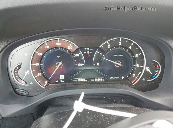 5UXTY5C05M9D90756 2021 BMW X3 Black 