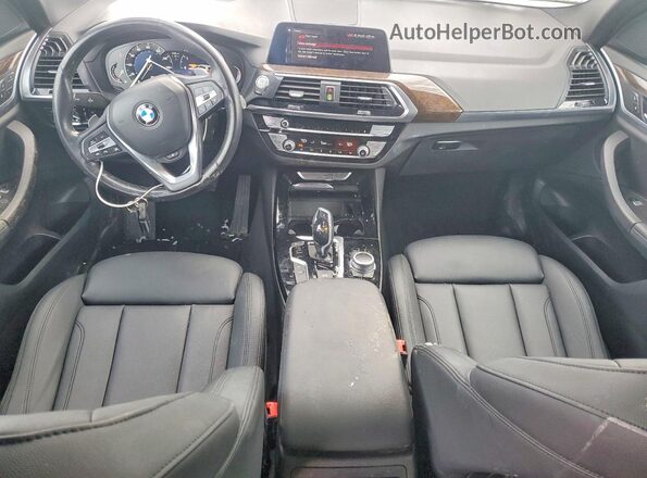 5UXTY5C05M9D90756 2021 BMW X3 Black 